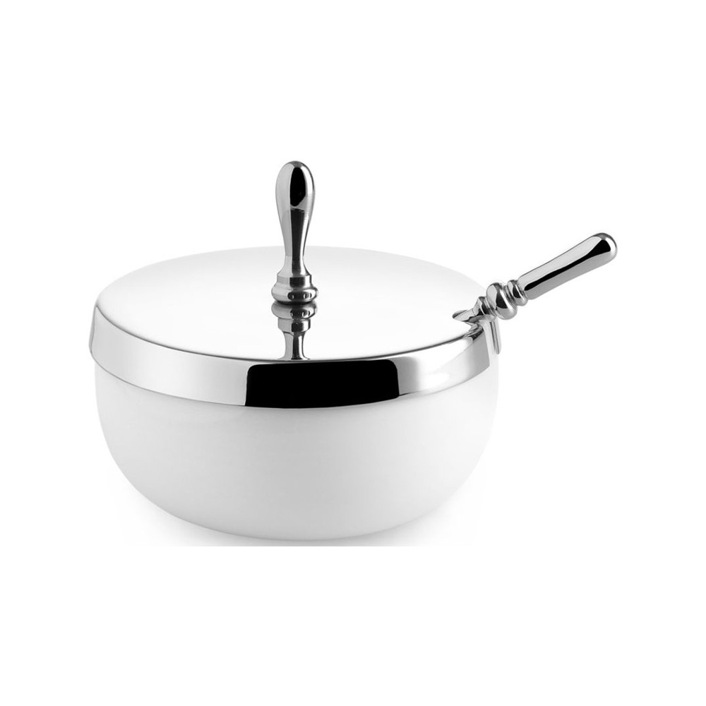 Сахарница с ложкой, сталь, серия Dressed, Alessi