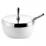 Сахарница с ложкой, сталь, серия Dressed, Alessi