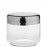 Банка для хранения, 0,5 л, стекло, сталь, серия Dressed, Alessi