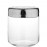 Банка для хранения, 0,75 л, стекло, сталь, серия Dressed, Alessi