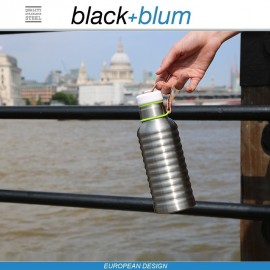 Water Bottle M термос для воды и напитков, стальной-зеленый, 500 мл, Black+Blum