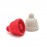 Набор пробок для бутылки Beanie красный-серый, 2 шт, Monkey Business
