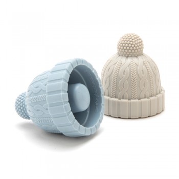 Набор пробок для бутылки Beanie голубой-серый, 2 шт, Monkey Business