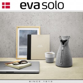 Кофейные стаканы EVA для эспрессо, 2 шт по 80 мл, лунно-зелёные, силиконовый ободок Eva Solo