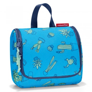 Сумка-органайзер детская toiletbag s cactus blue, L 18,5 см, W 7 см, H 16 см, Reisenthel