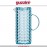 Кувшин Tiffany с крышкой, 1.75 л, пластик пищевой, цвет голубой, Guzzini