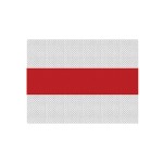 Подложка gocce серая/красная, L 33 см, H 45 см, Guzzini