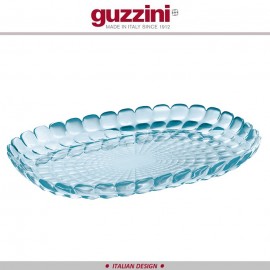 Поднос Tiffany L, 45 х 31 см, пластик пищевой, цвет голубой, Guzzini