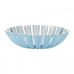 Блюдо для салата, фруктов, grace голубое, L 25 см, H 6,5 см, Guzzini