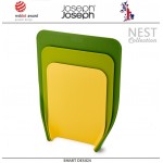 Набор разделочных досок Nest: 3 предмета, зеленый, Joseph Joseph