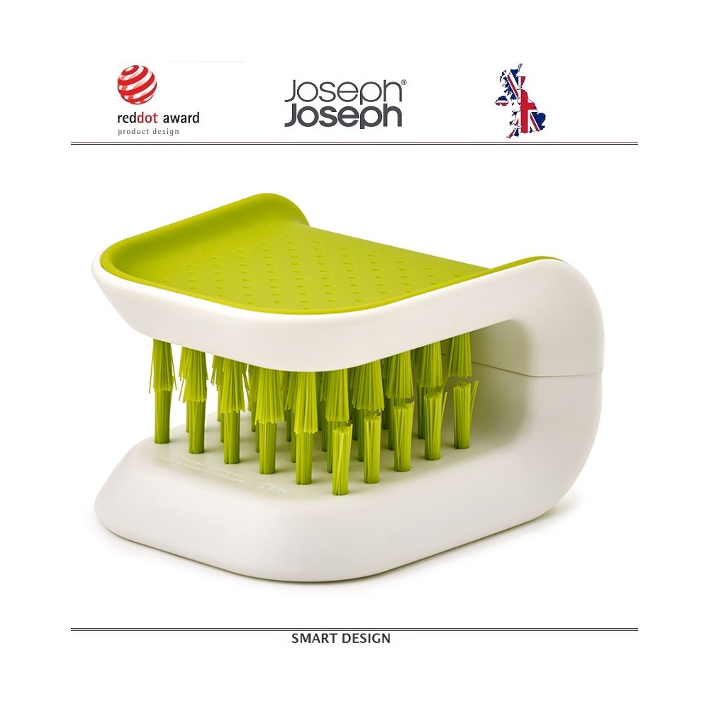 Щетка BladeBrush для столовых приборов и ножей, зеленая, Joseph Joseph