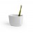 Стакан для зубных щёток corsa белый, Umbra