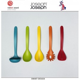 Набор антипригарных кухонных инструментов NEST Store, 5 предметов на подставке, Joseph Joseph