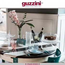 Менажница двухъярусная Tiffany, D 25 см, H 27 см, пластик пищевой, цвет коралловый, Guzzini