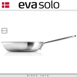 Антипригарная сковорода Stainless Steel Slip-Let®, D 30 см, Eva Solo