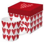 Кружка в подарочной коробке lot of love 350 мл, Paperproducts Design