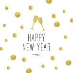 Салфетки happy new year! бумажные 20 шт., Paperproducts Design