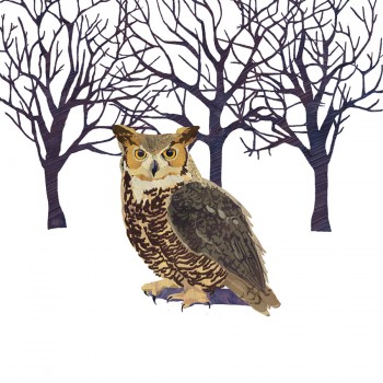 Салфетки winter owl 20 шт., Paperproducts Design