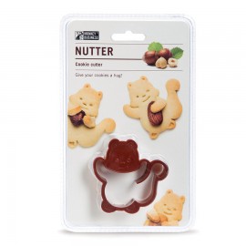 Вырубка для печенья Nutter, пластик, Monkey Business