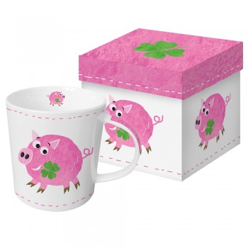 Кружка в подарочной коробке lucky piggy 350 мл, Paperproducts Design