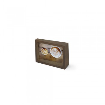 Рамка для фотографий edge 10x15 состаренный орех, Umbra