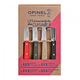 Набор из 4 кухонных ножей les essentiels loft, Opinel