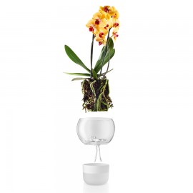 Горшок для орхидеи с функцией самополива d15 см белый, Eva Solo