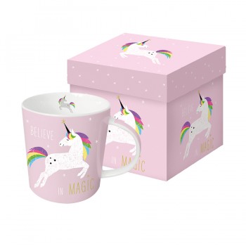 Кружка в подарочной упаковке pink unicorn 350 мл, Paperproducts Design