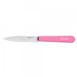Нож les essentiels серрейтор 10 см розовый, Opinel