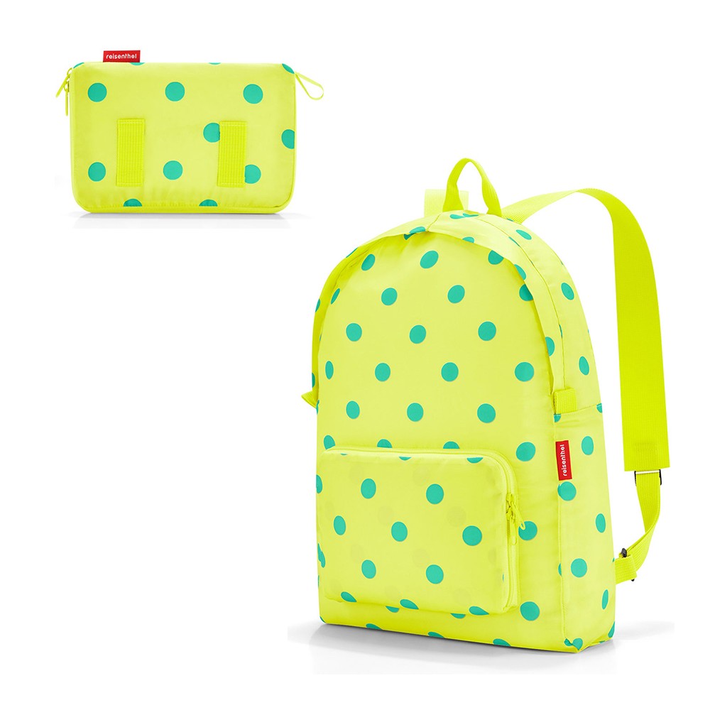 Рюкзак складной mini maxi lemon dots, Reisenthel