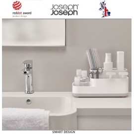 Большой органайзер EasyStore для ванной, серый, Joseph Joseph