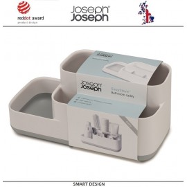 Большой органайзер EasyStore для ванной, серый, Joseph Joseph