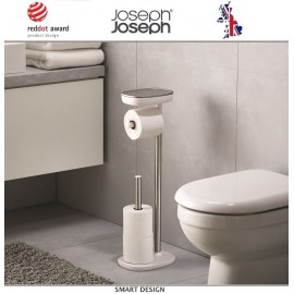 Держатель EasyStore для туалетной бумаги и органайзером для мелочей, Joseph Joseph