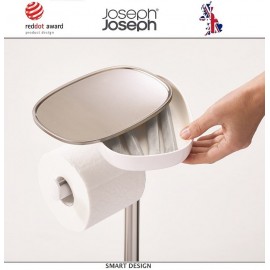 Держатель EasyStore для туалетной бумаги и органайзером для мелочей, Joseph Joseph