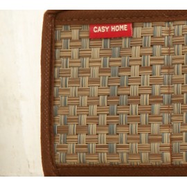 Коробка для хранения с крышкой коричневая во-052, Casy Home