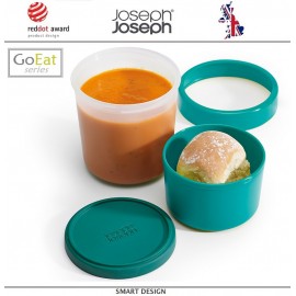 Ланч-бокс GoEat для супа компактный, изумрудный, Joseph Joseph