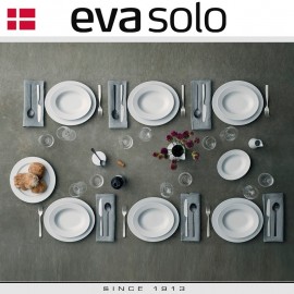 Глубокая овальная тарелка Legio Nova, 25 см, серая, Eva Solo