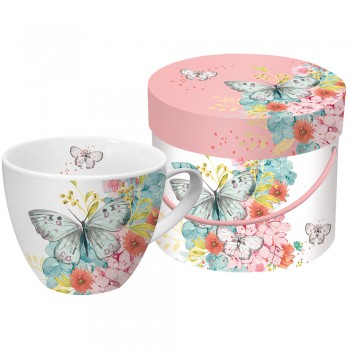 Кружка в подарочной коробке Louis Butterfly, 450 мл,  Paperproducts Design