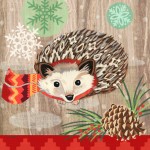 Салфетки бумажные hedgehog with scarf 20 шт., Paperproducts Design