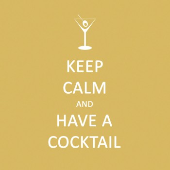 Салфетки keep calm... бумажные 25х25 см 20 шт., Paperproducts Design