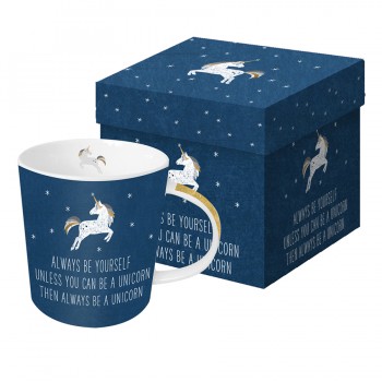 Кружка в подарочной упаковке always unicorn 350 мл с настоящим золотом, Paperproducts Design
