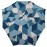 Зонт-автомат senz° sporty blue blocks, SENZ