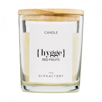 Свеча ароматическая hygge - красные фрукты, 40 ч, Ambientair