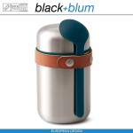 Food Flask Термос для горячего, 400 мл, сталь, темно-синий, Black+Blum