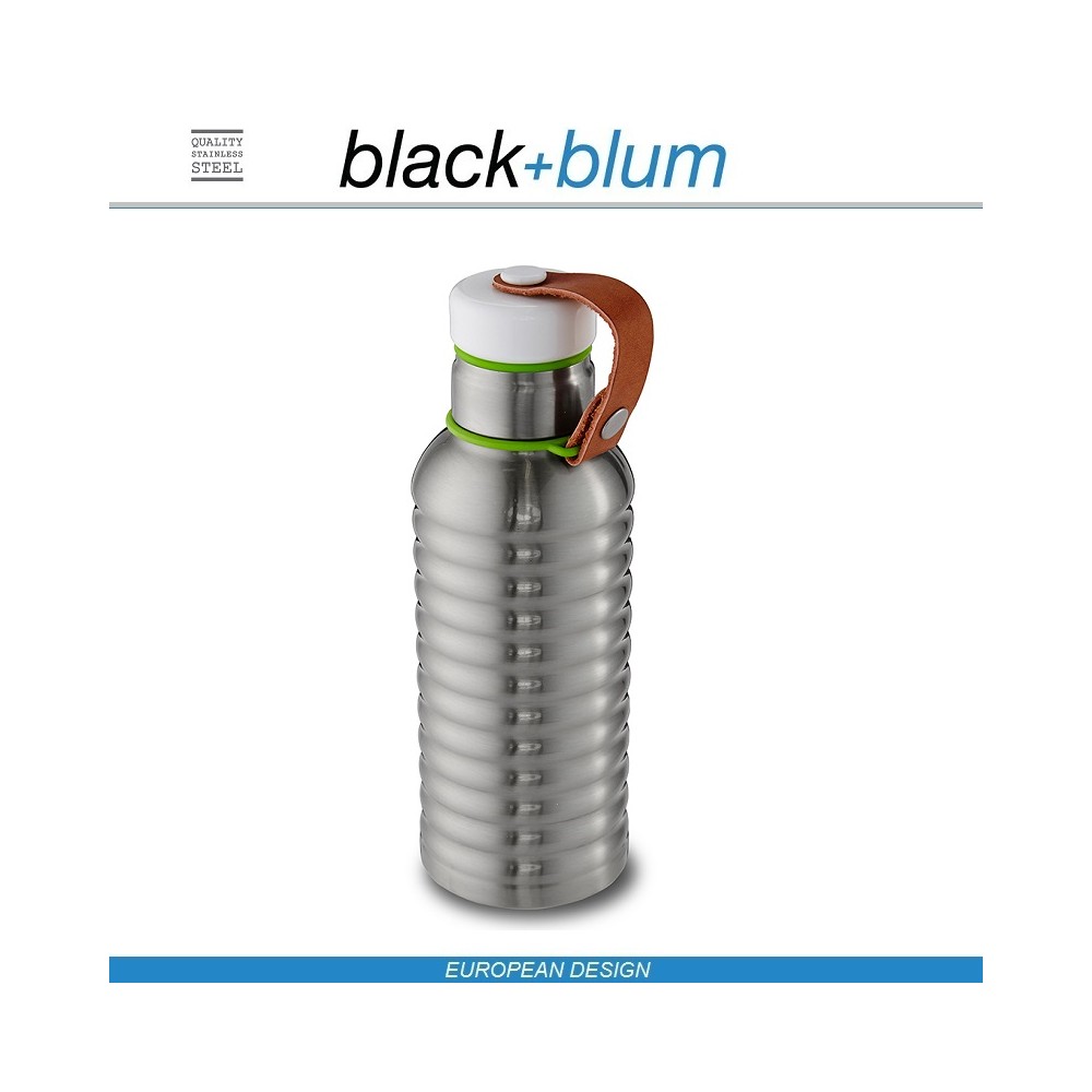 Water Bottle S термос для воды и напитков, стальной-зеленый, 350 мл, Black+Blum