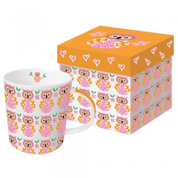 Кружка в подарочной коробке owl family 350 мл, Paperproducts Design