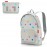 Рюкзак складной mini maxi stonegrey dots, Reisenthel