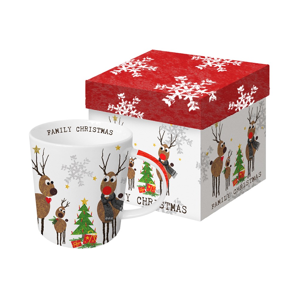 Кружка в подарочной упаковке family christmas 350 мл, Paperproducts Design