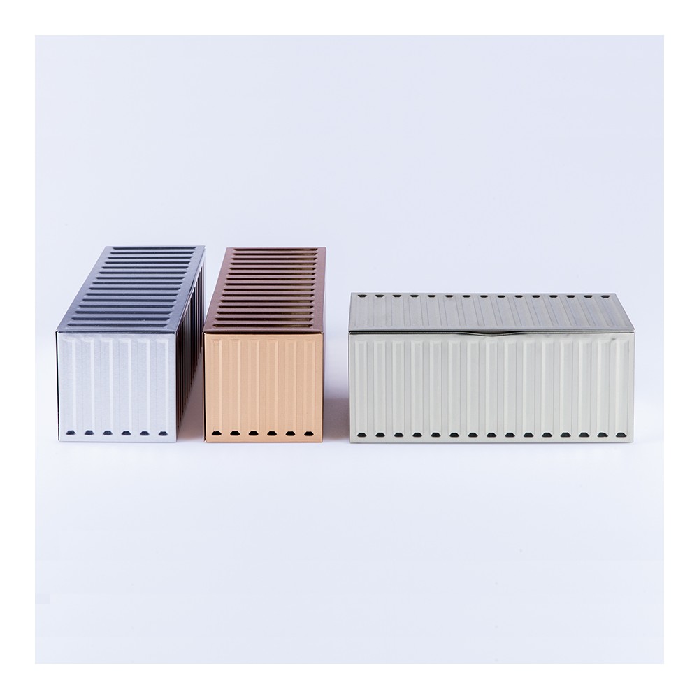 Набор из 3-х металлических контейнеров container boxes, Doiy