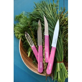 Нож для нарезки les essentiels 10 см розовый, Opinel